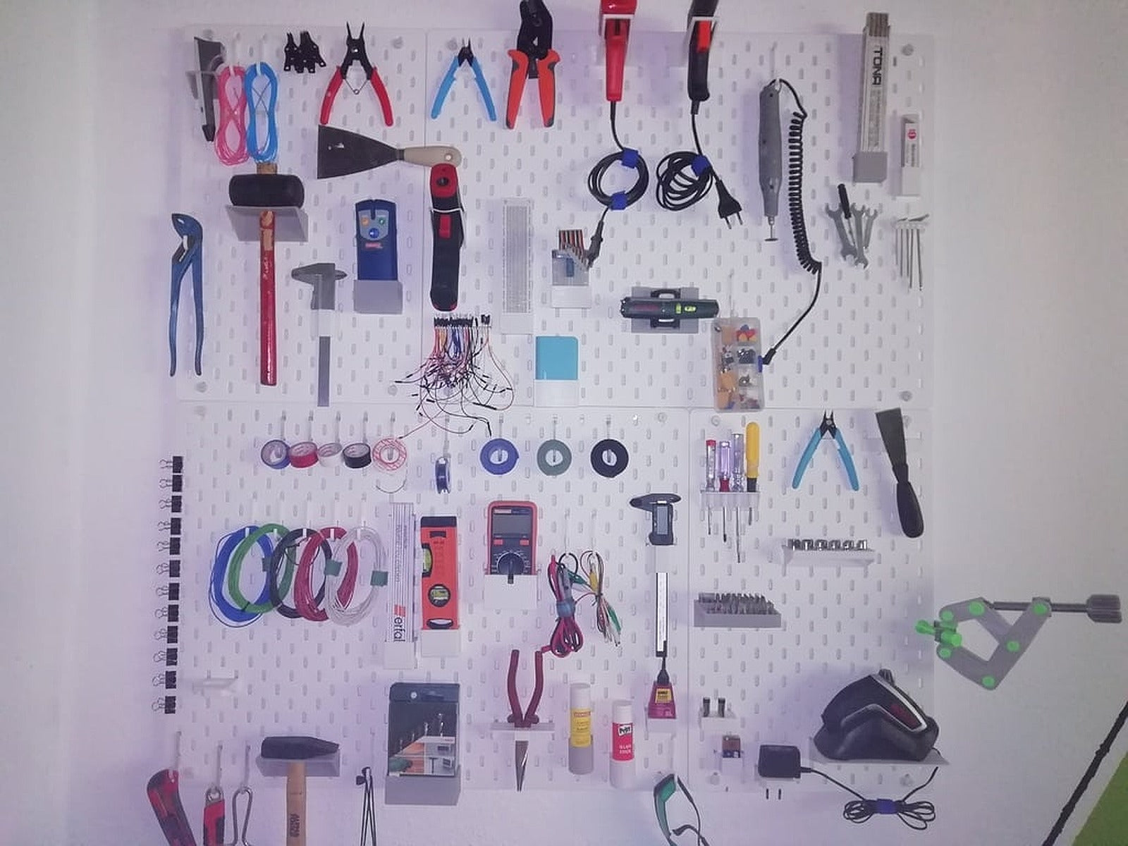 Caco's ultimate IKEA SKÅDIS (Skadis) Peg Board Collection – 3D Baskı Modeli