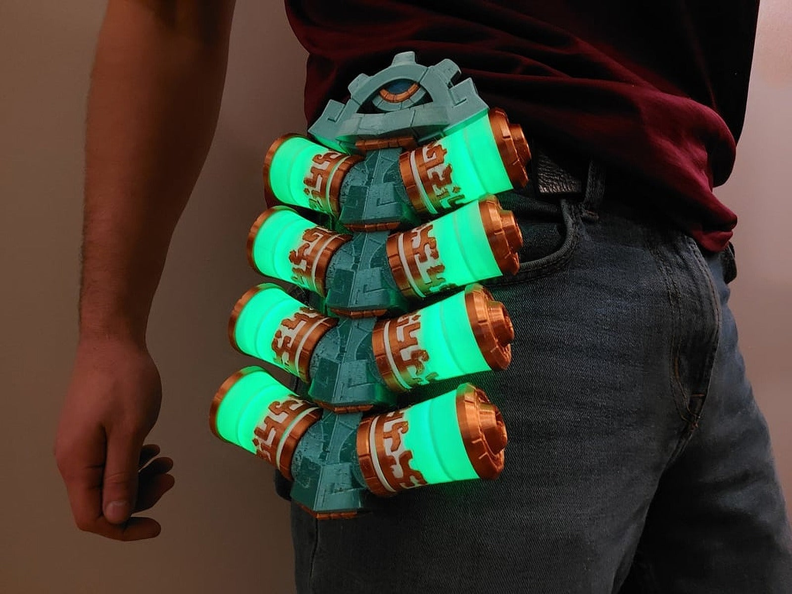 Zonai Energy Cell from Legend of Zelda: Tears of the Kingdom – 3D Baskı Modeli