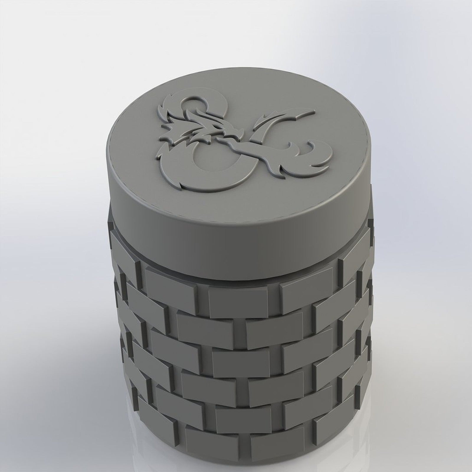 Dungeons and Dragons (D&D) dice stand – 3D Baskı Modeli