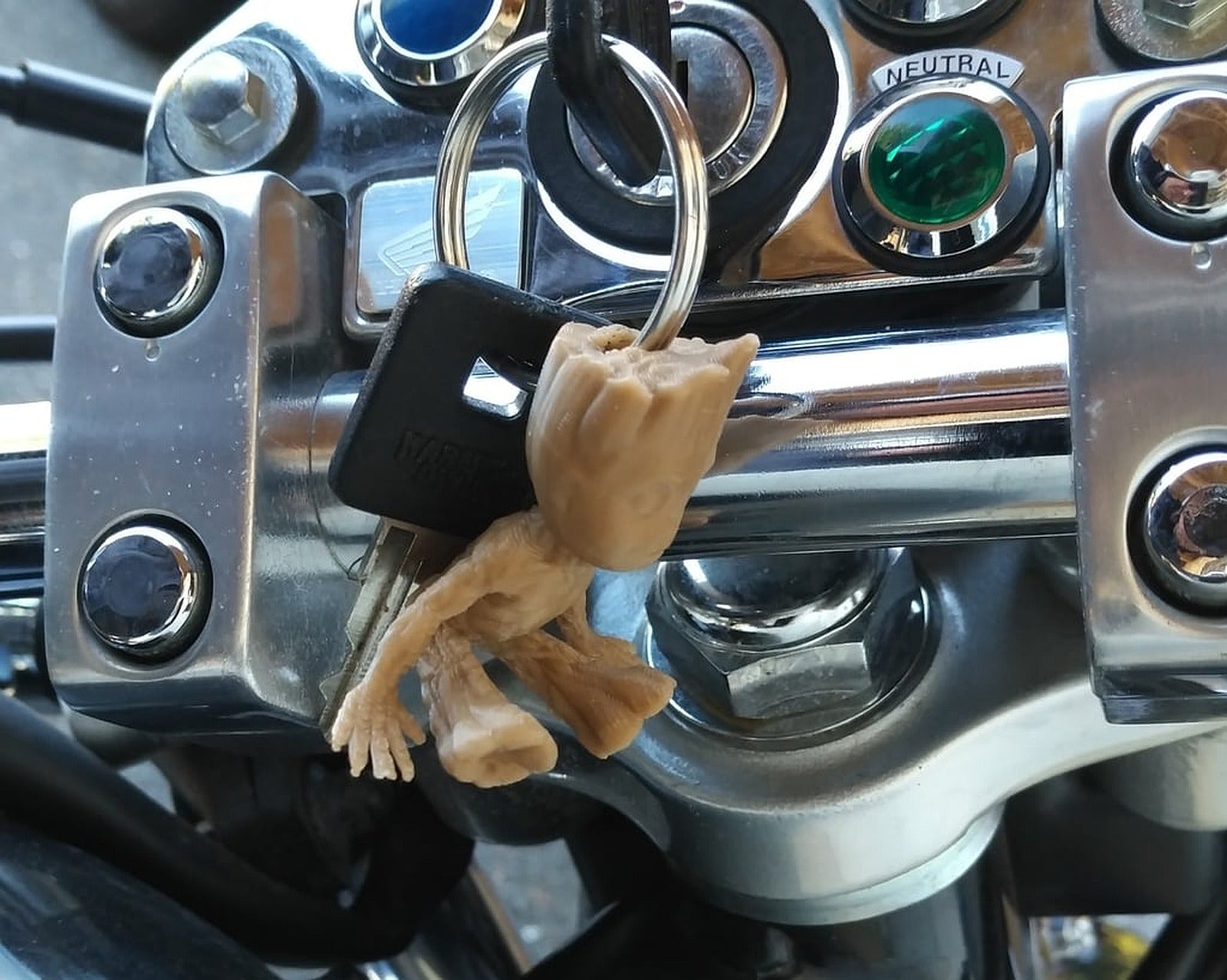 Baby Groot anahtarlık – 3D Baskı Modeli