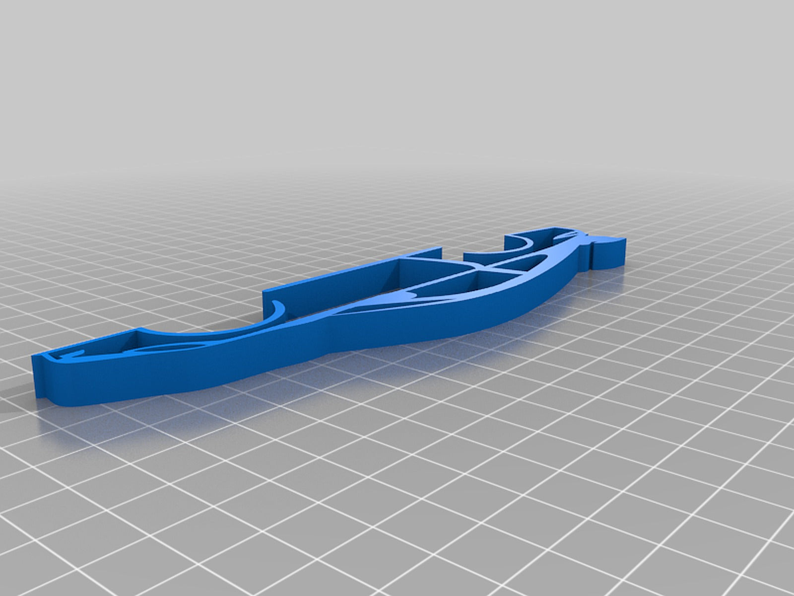 Porsche 991 GT3 (911) silhouette – 3D Baskı Modeli