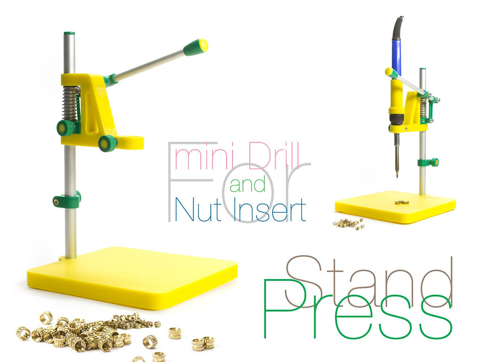 stand Press. 2 in 1 – 3D Baskı Modeli
