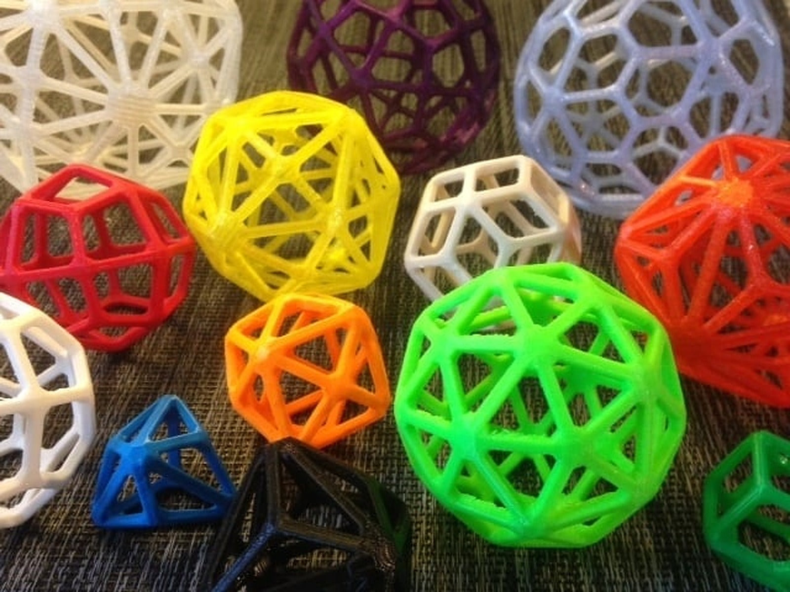 Catalan Wireframe Polyhedra – 3D Baskı Modeli