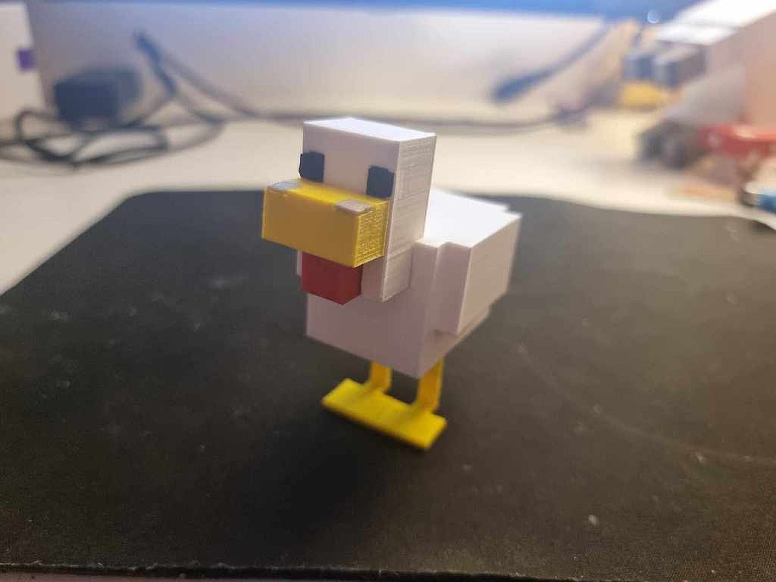 Minecraft Chicken – 3D Baskı Modeli