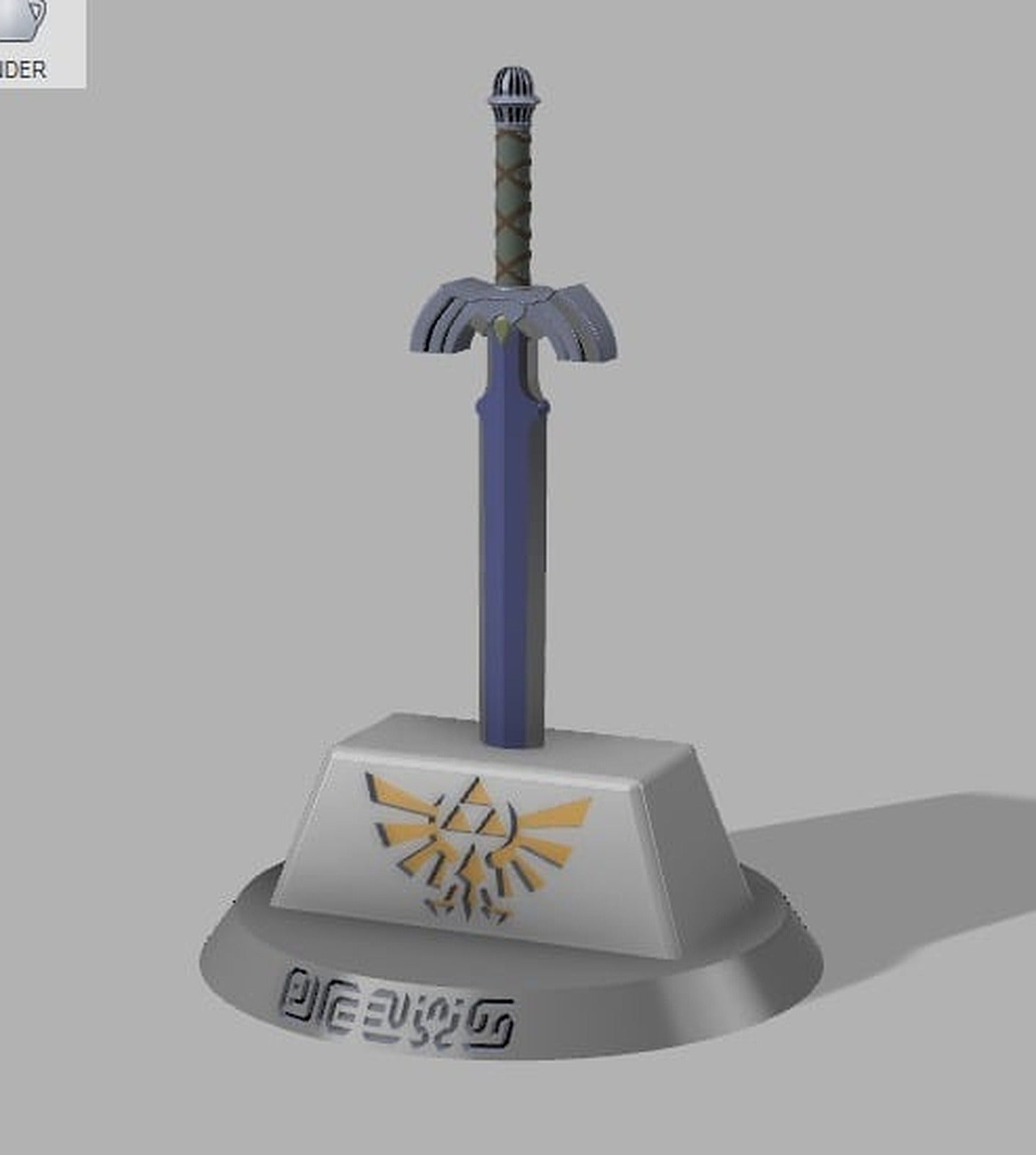 Master Sword ( Zelda) – 3D Baskı Modeli