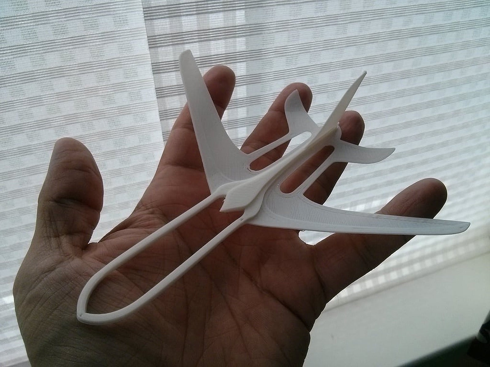 One-Piece Printed Glider – 3D Baskı Modeli