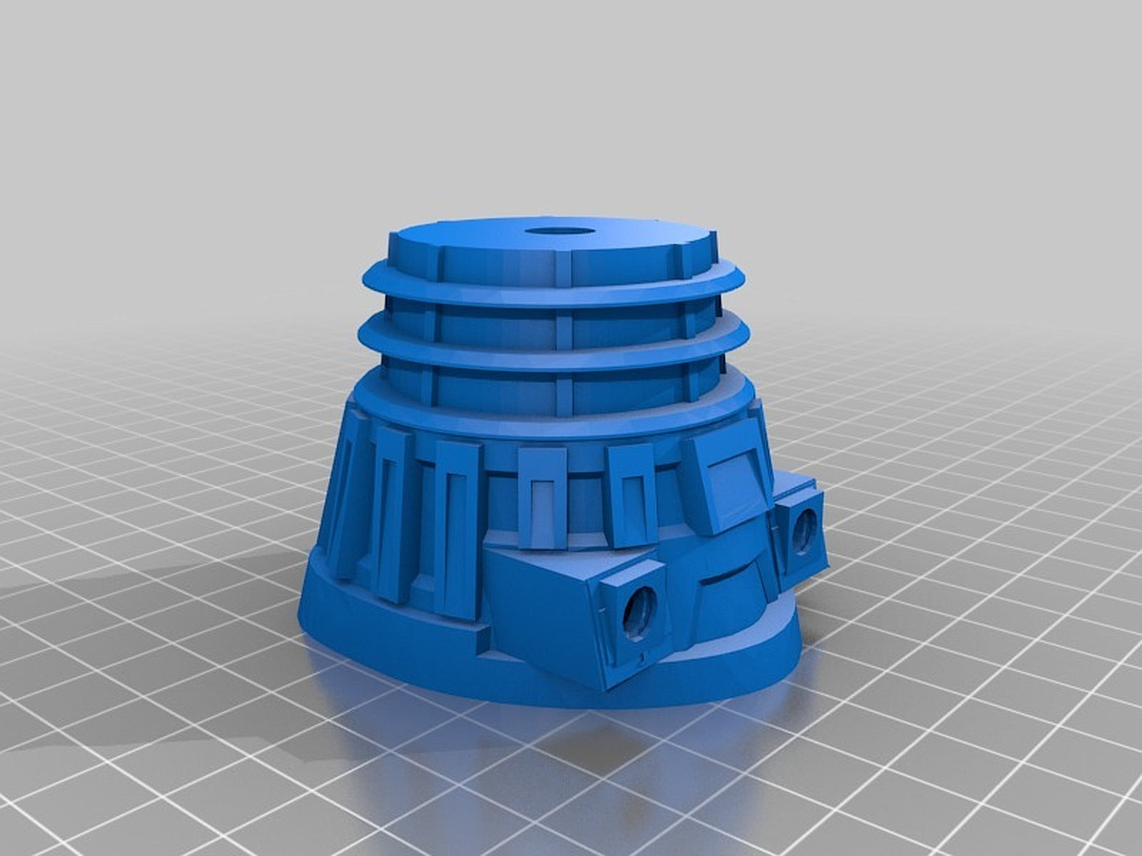 Doctor Who Snap-Fit Dalek – 3D Baskı Modeli