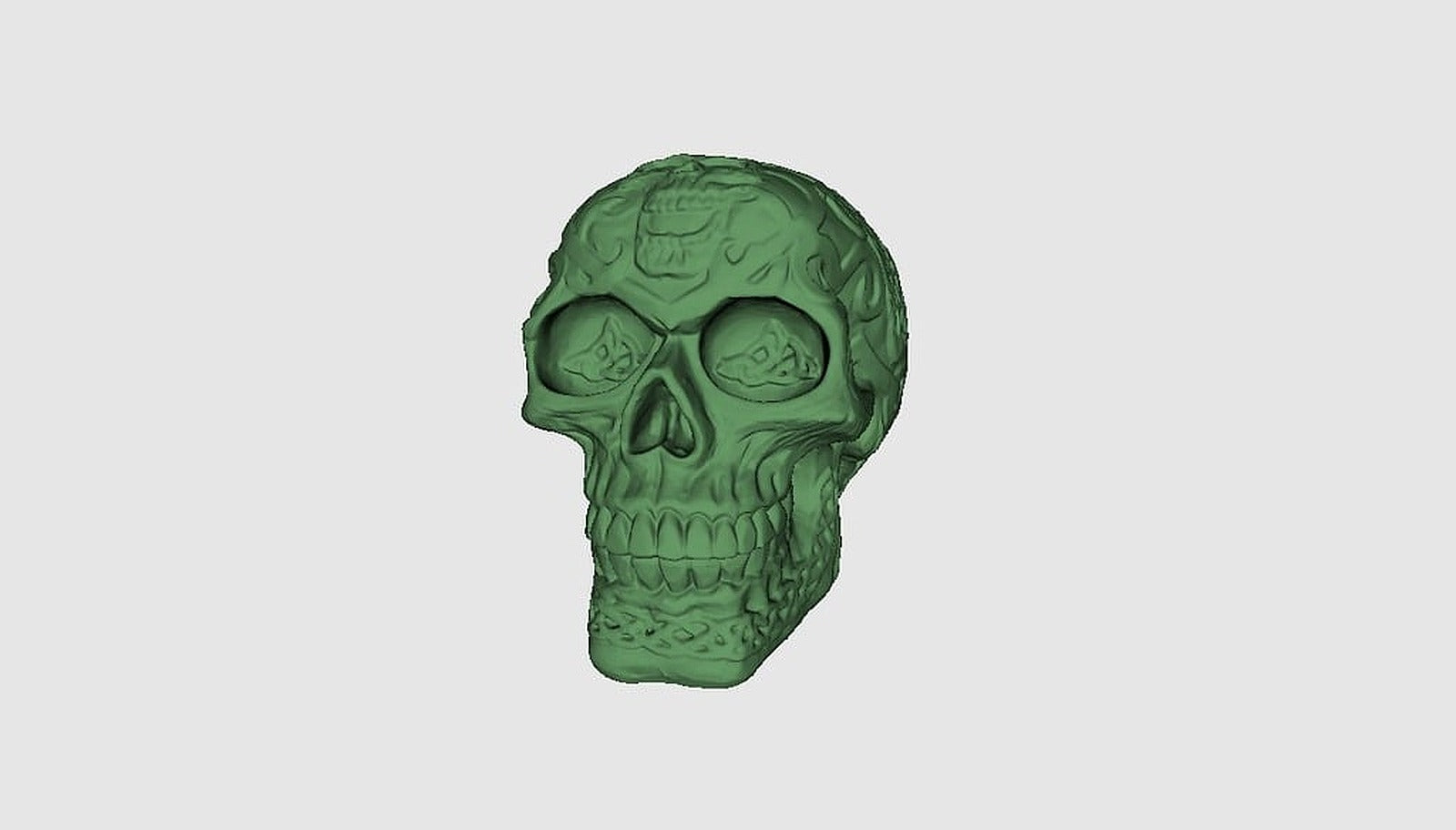 Celtic Skull – 3D Baskı Modeli