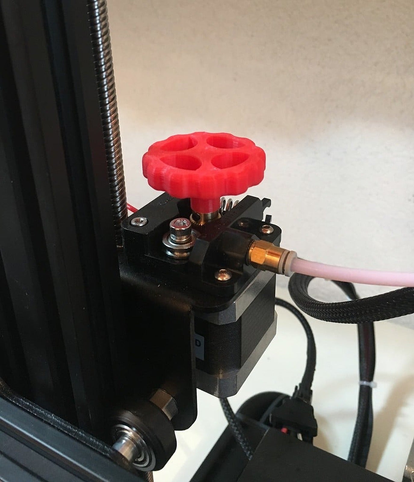 Creality Ender 3 / Ender 3 Pro / Ender 5 / Cr-10 Extruder Knob – 3D Baskı Modeli