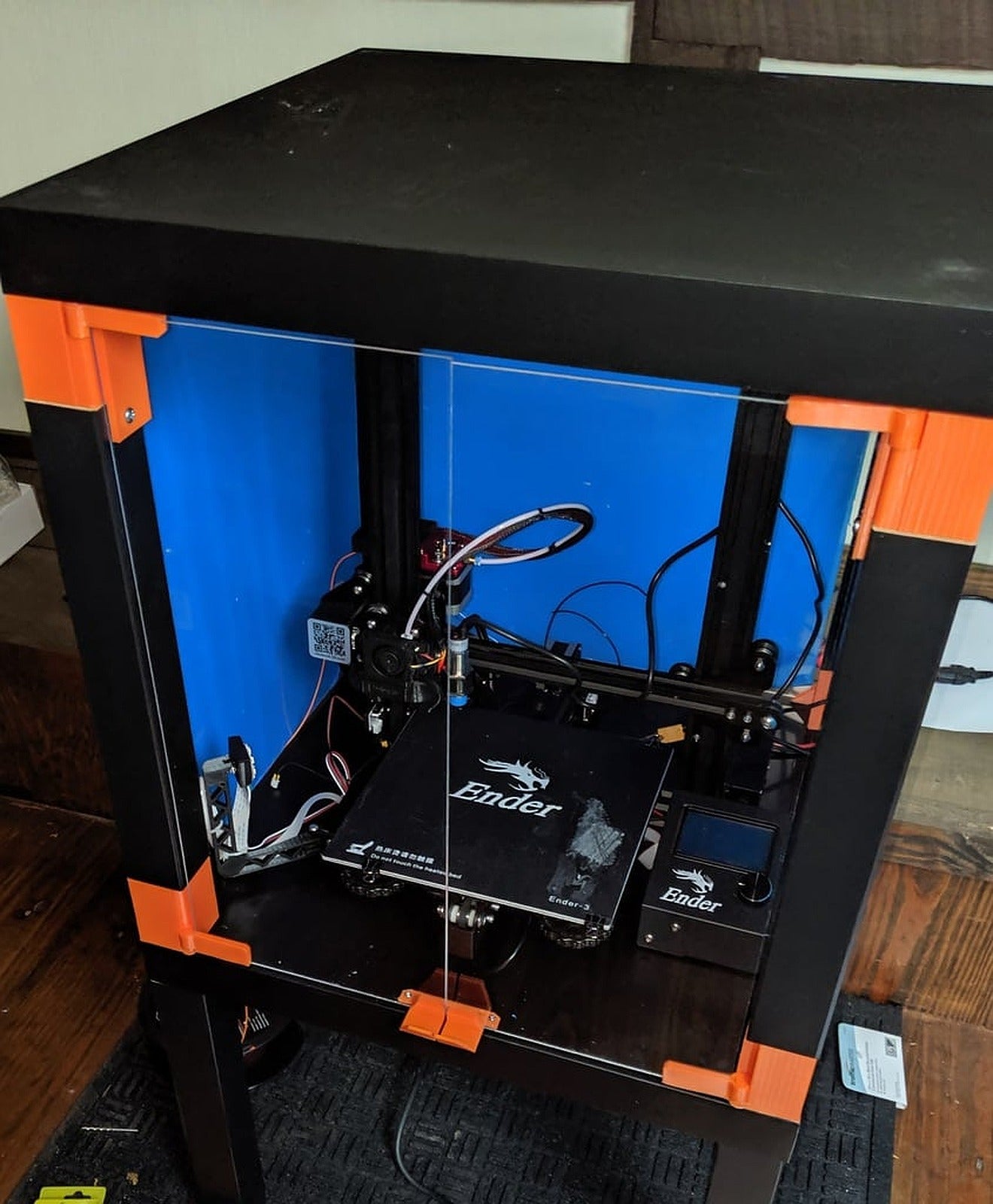Ender 3 resized Prusa i3 MK3 ENCLOSURE -Ikea Lack table – 3D Baskı Modeli