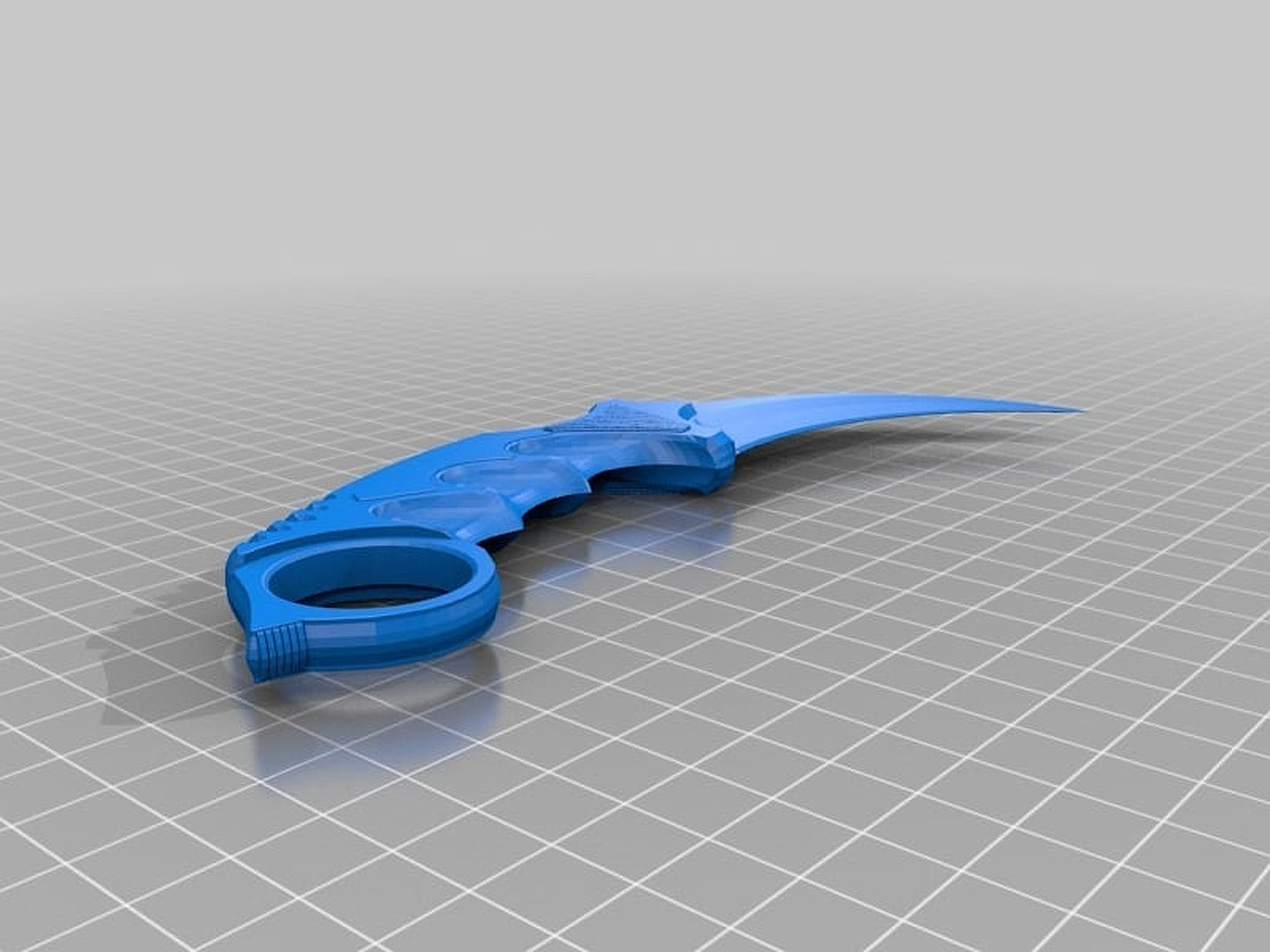 Karambit (CS:GO Knife) – 3D Baskı Modeli
