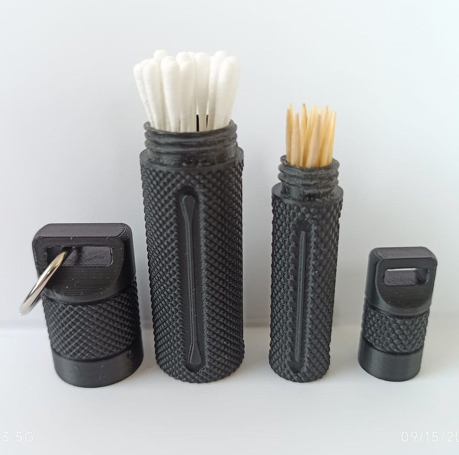 Travel kılıf for toothpick and cotton buds – 3D Baskı Modeli