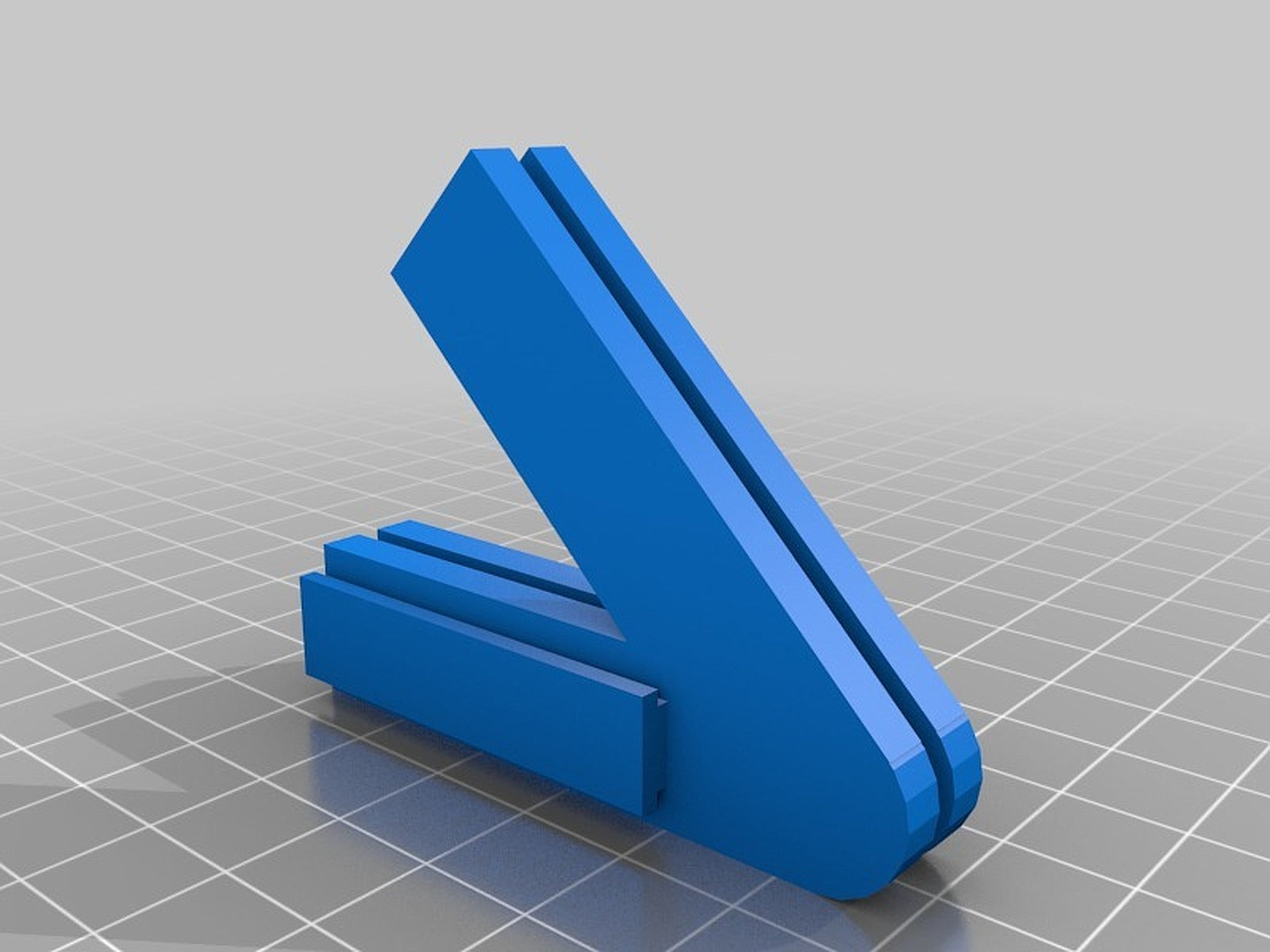 Nintendo Switch 45° stand for JoyCon Channels – 3D Baskı Modeli