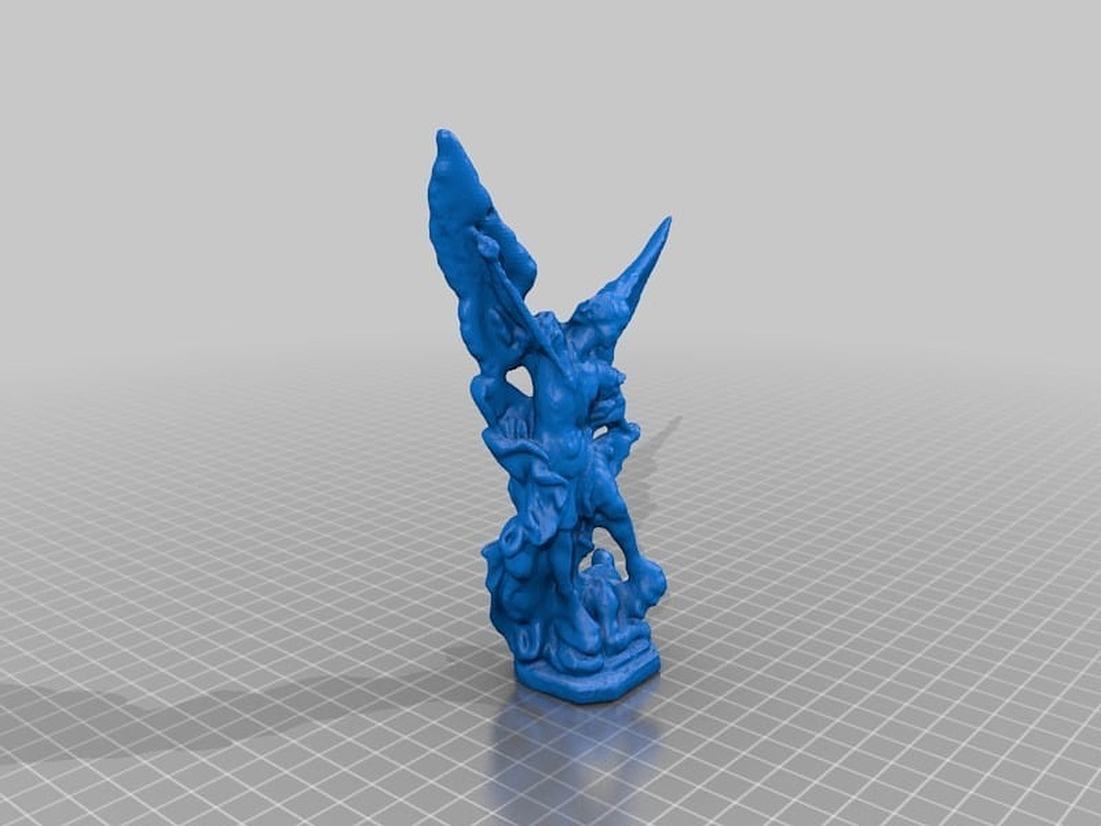 Archangel Michael Digitized – 3D Baskı Modeli