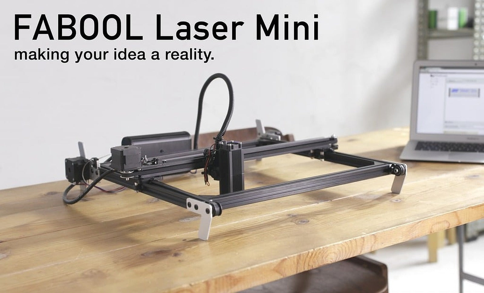 DIY Desktop Laser Cutter and Engraver - FABOOL Laser Mini – 3D Baskı Modeli