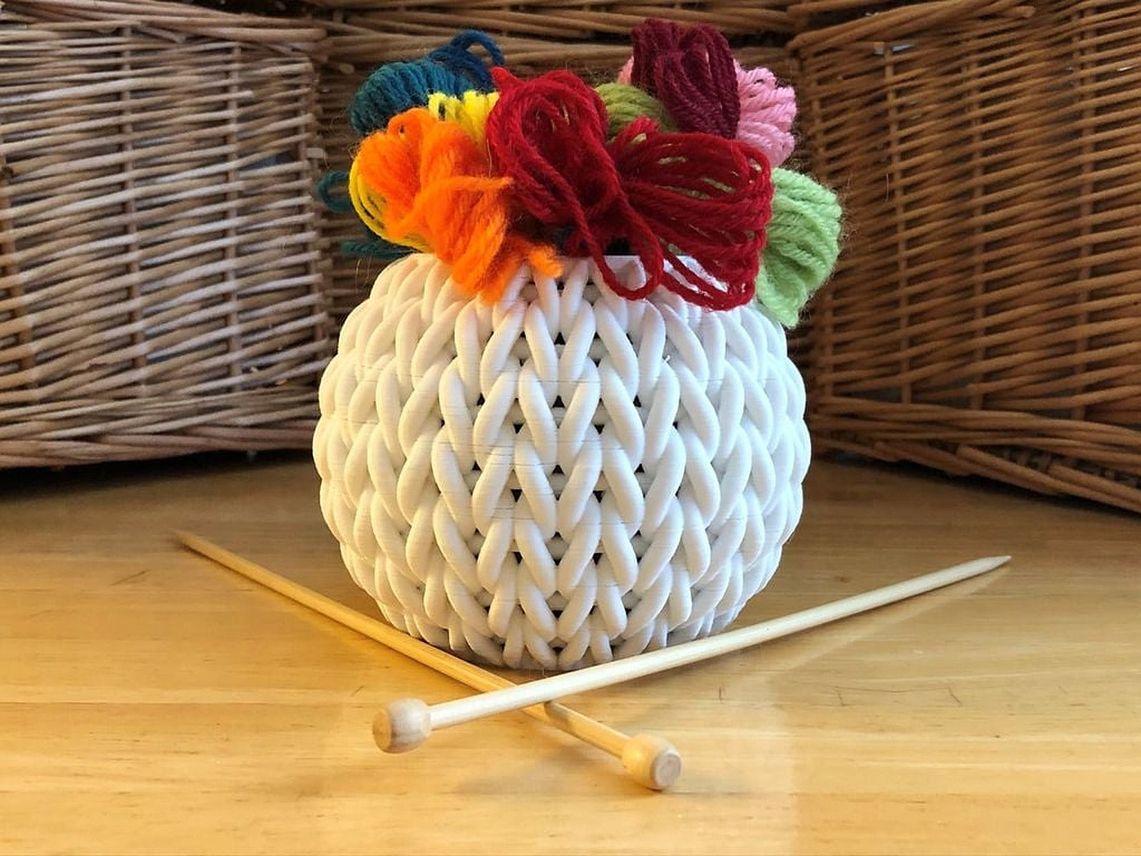 Knitted Bowl – 3D Baskı Modeli