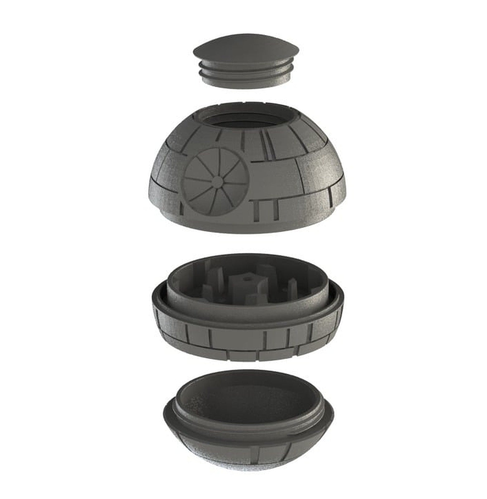 Death Star Grinder V2 – 3D Baskı Modeli