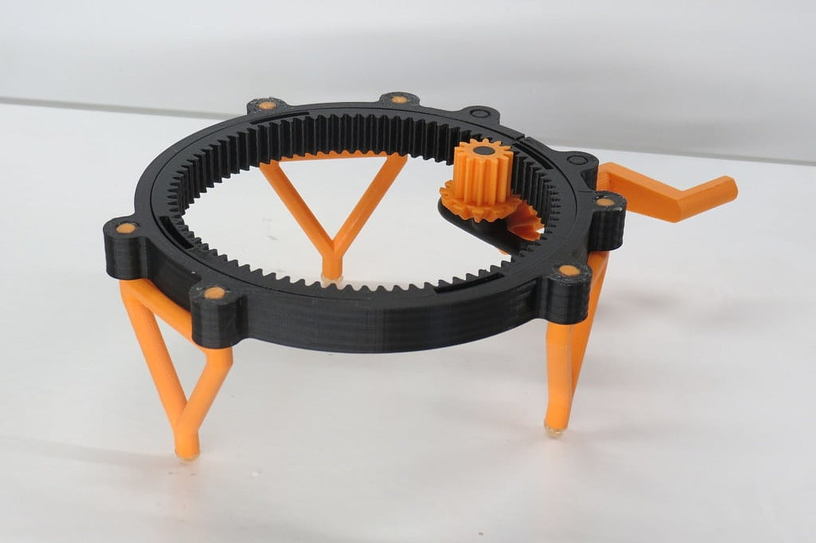 Fully 3D-printable turntable – 3D Baskı Modeli