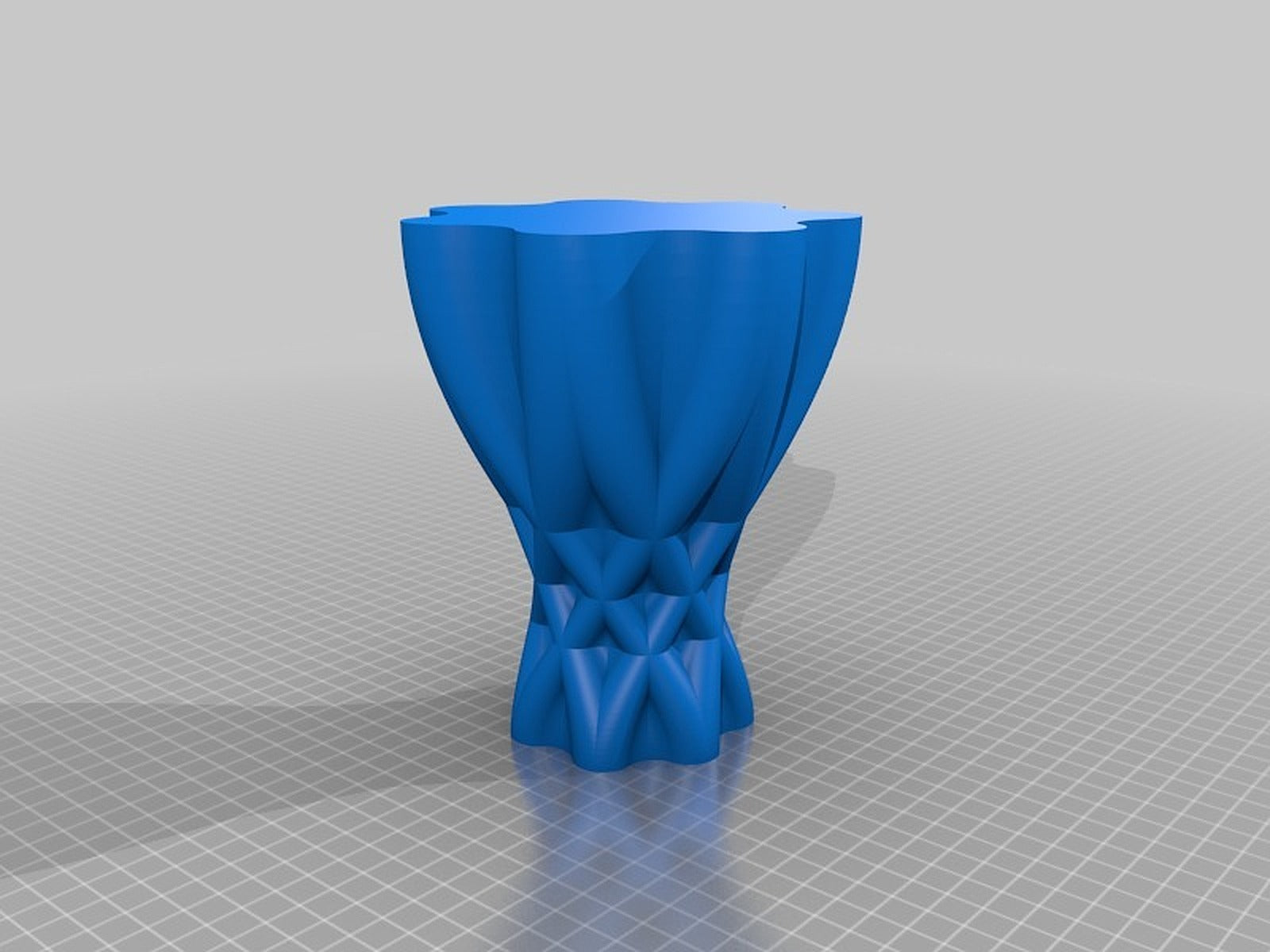 Cycloidic vazo (t-glase) – 3D Baskı Modeli