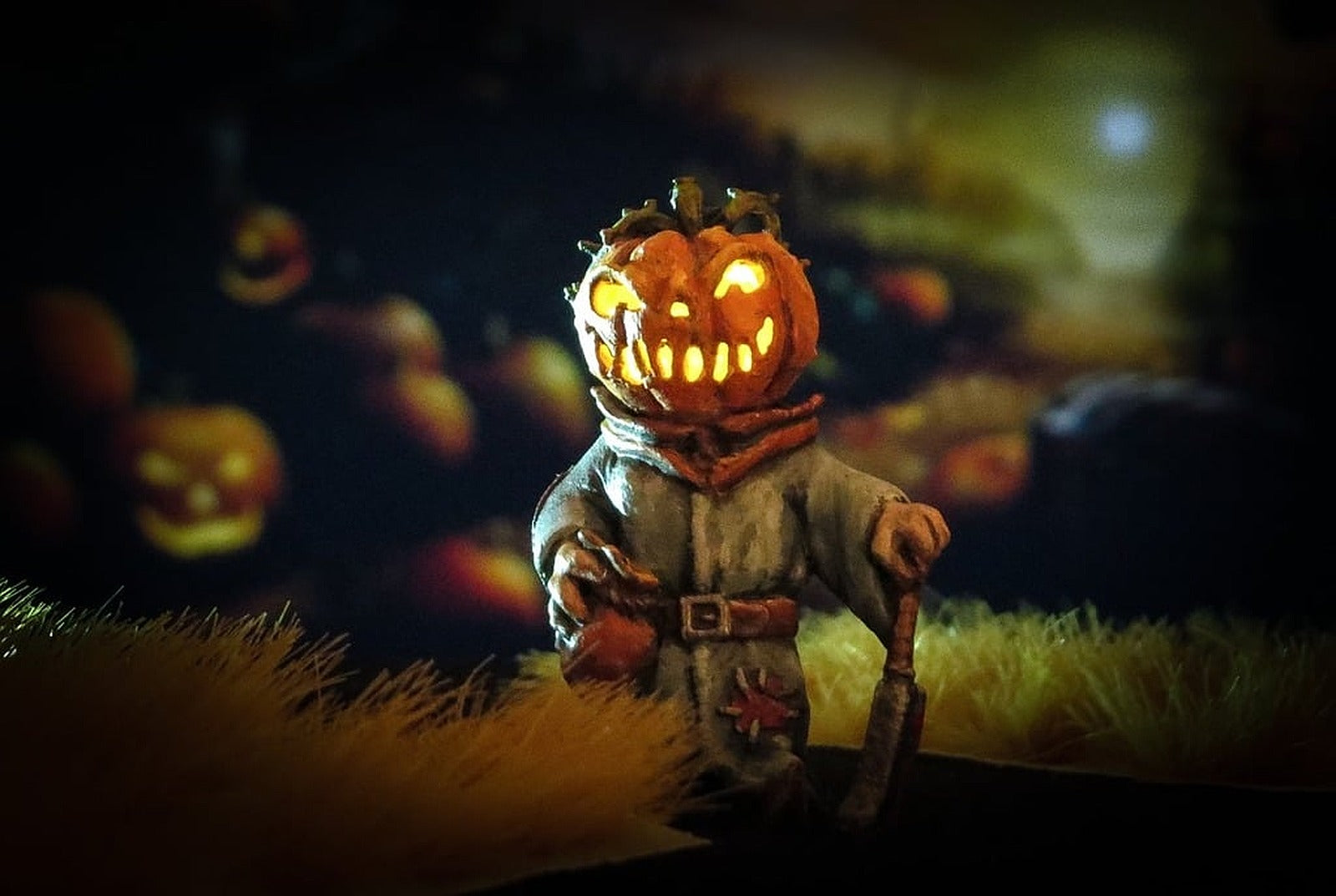 Pumpkin Head (Halloween) – 3D Baskı Modeli