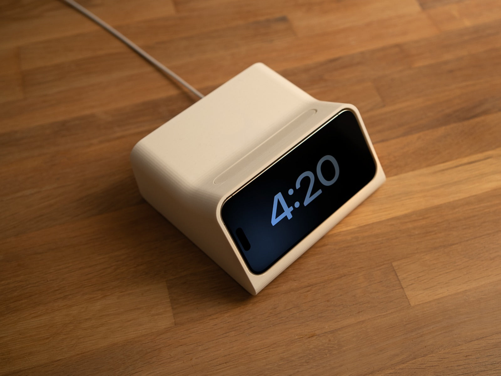 iPhone Standby Mode Dock (designed with OVERWERK) – 3D Baskı Modeli