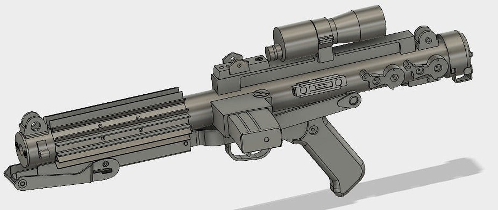 E-11 Stormtrooper Blaster - Return of the Jedi (ROTJ) – 3D Baskı Modeli