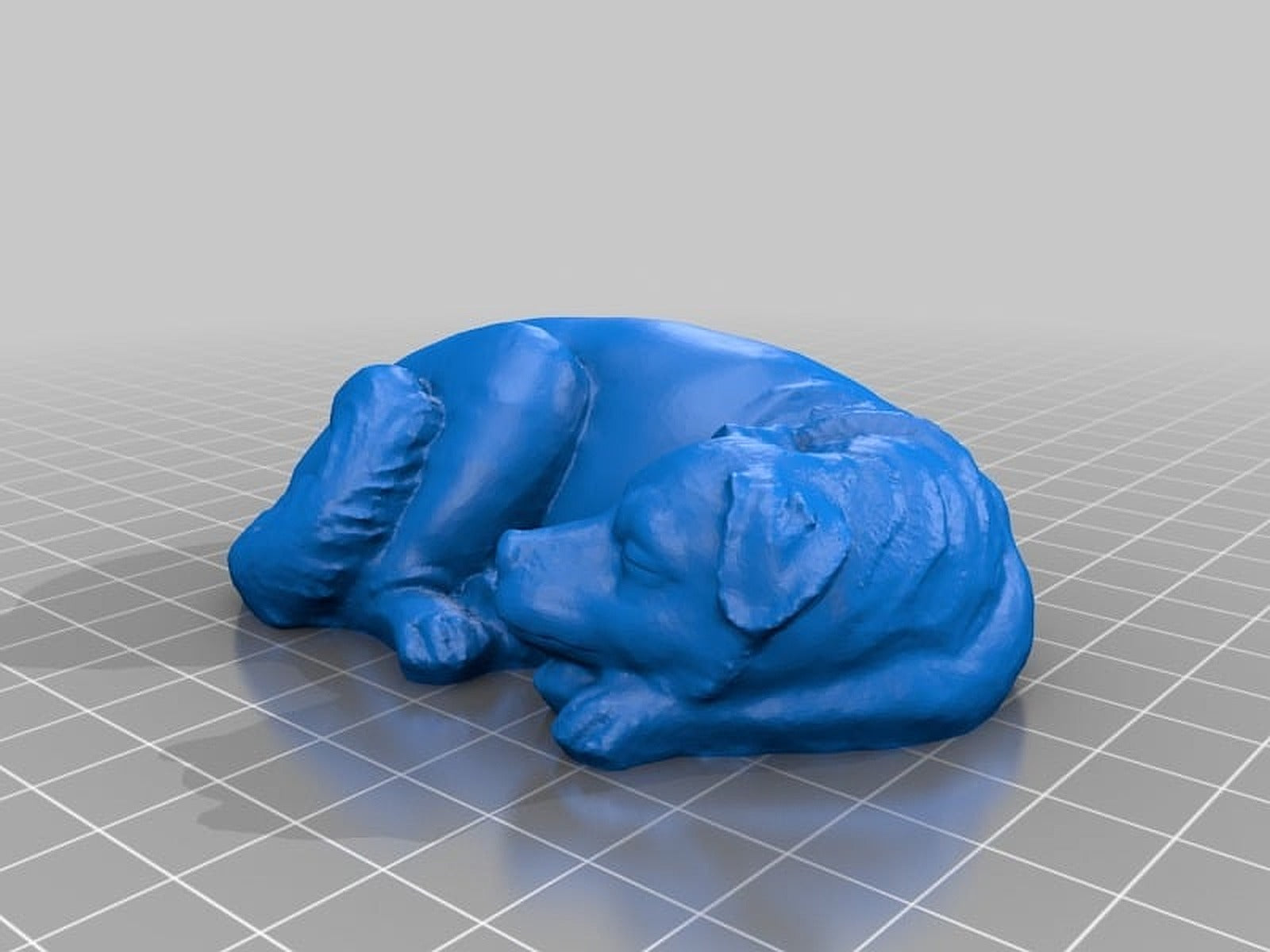 Sleeping Dog – 3D Baskı Modeli