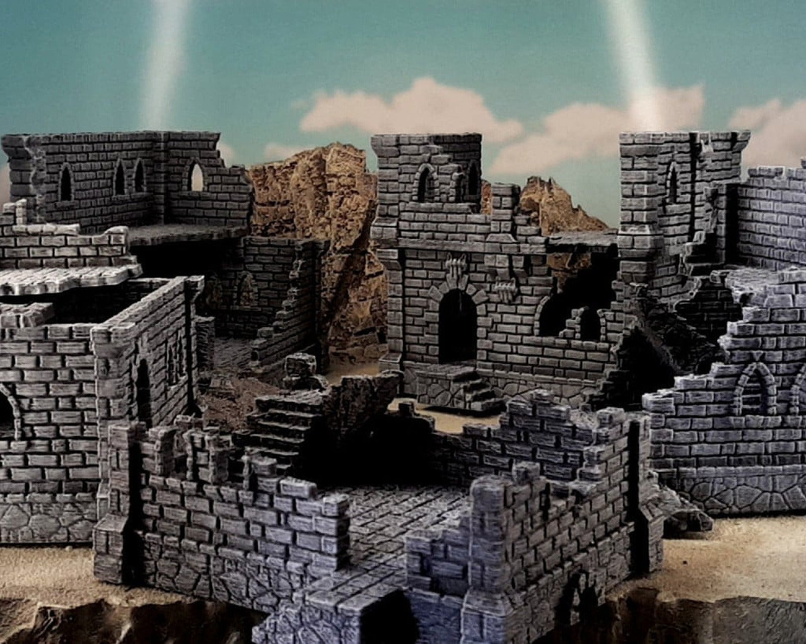 Ulvheim building and ruins - A – 3D Baskı Modeli