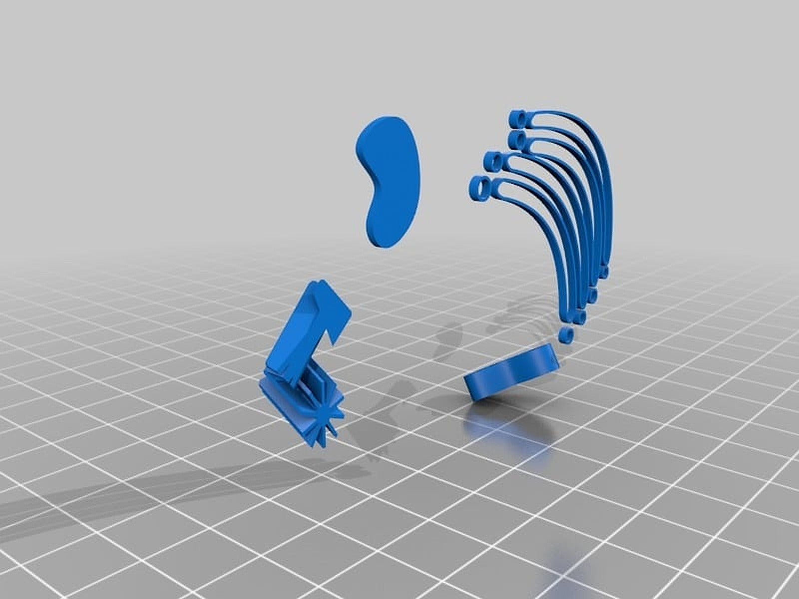 Multi-Color Cell Model – 3D Baskı Modeli