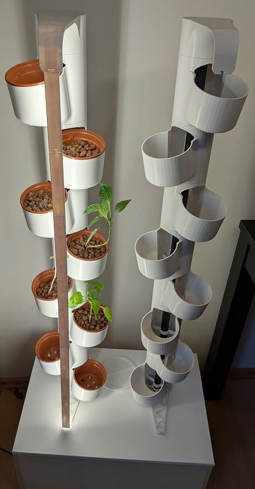 Plant Tower - Hydroponic Tower – 3D Baskı Modeli