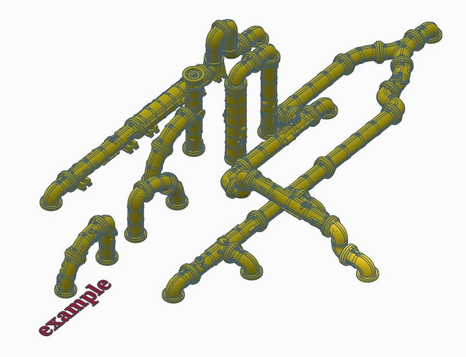 Modular Pipeline – 3D Baskı Modeli