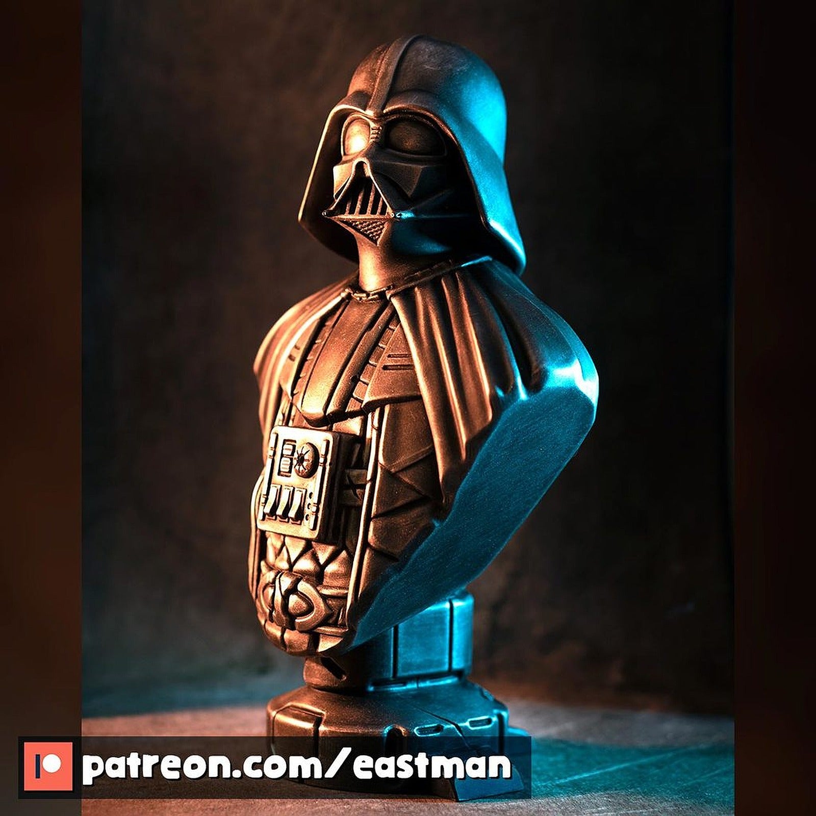 Darth Vader bust (fan art) – 3D Baskı Modeli