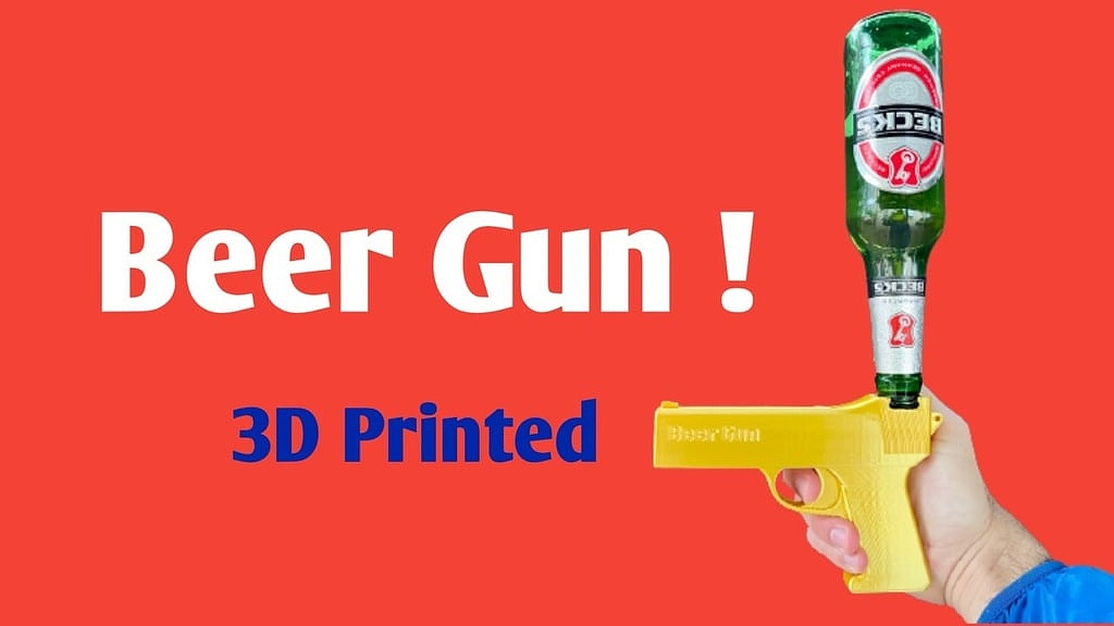 Beer Gun ! – 3D Baskı Modeli