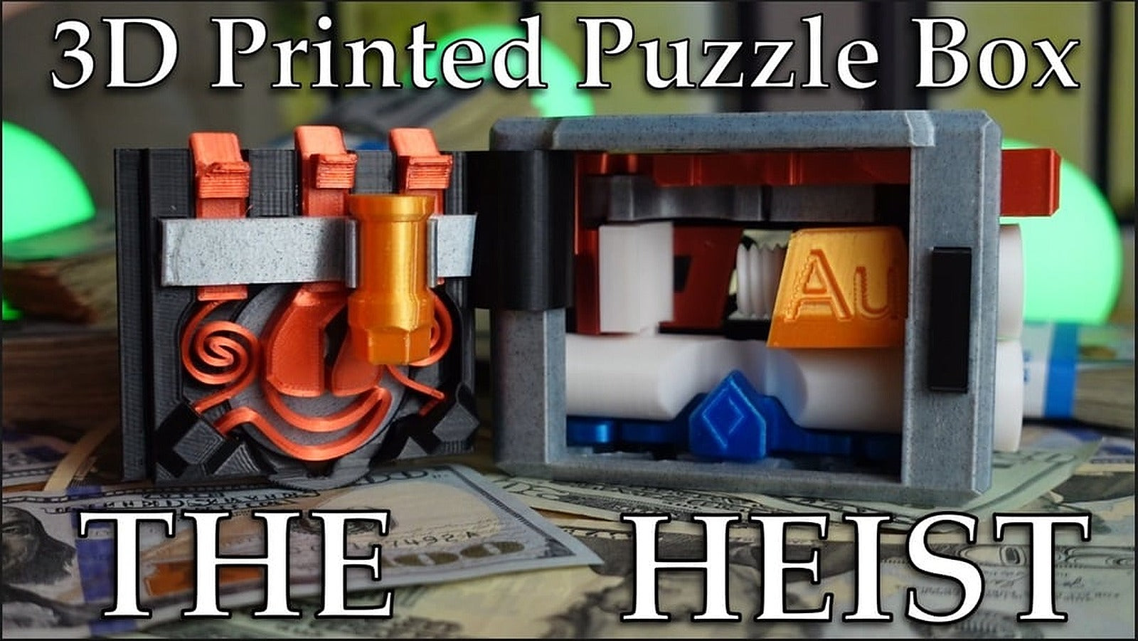 The Heist - Puzzle kutu/düzenleyici – 3D Baskı Modeli