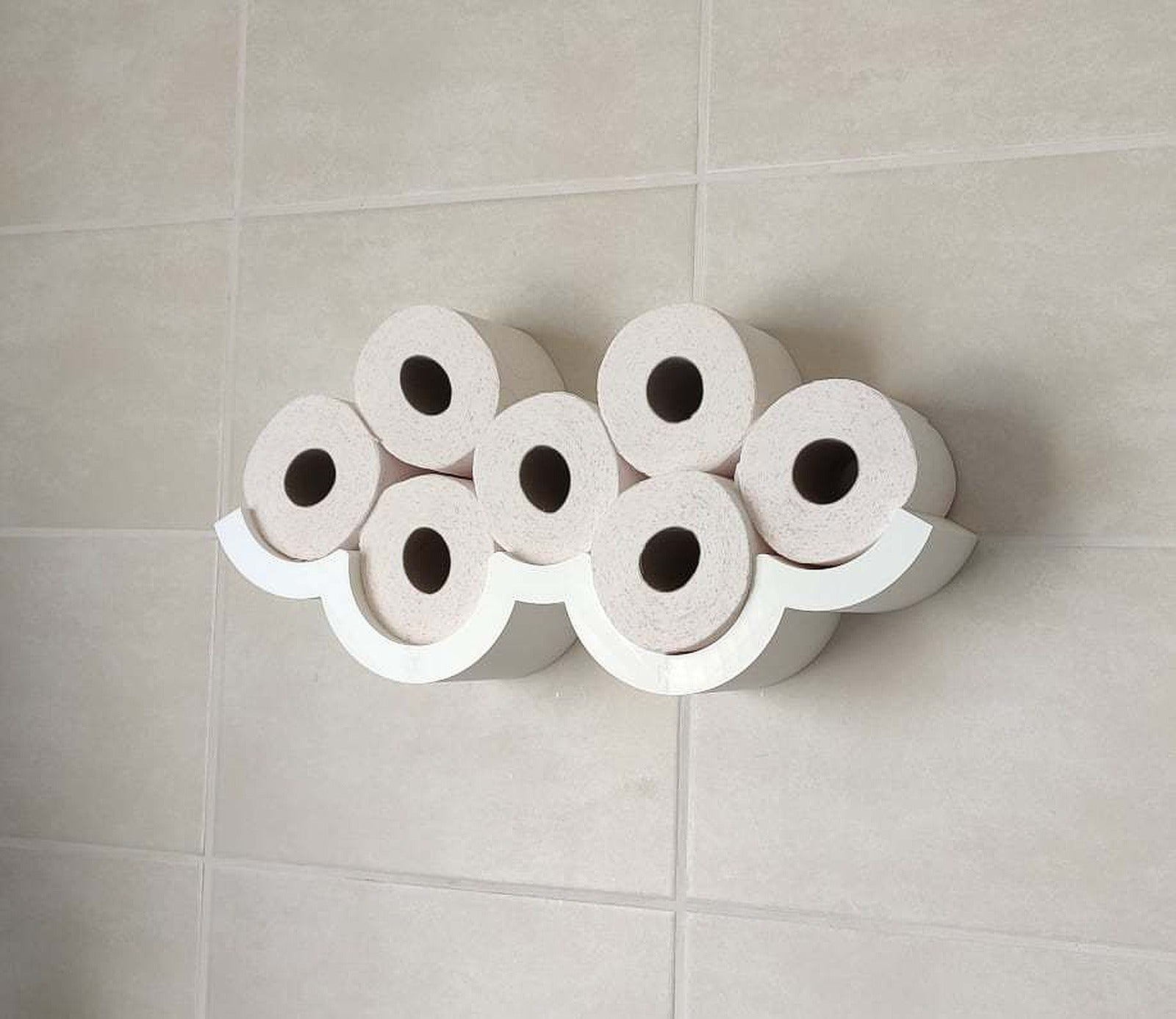 Cloud kutu/düzenleyici Toilet Paper stand – 3D Baskı Modeli