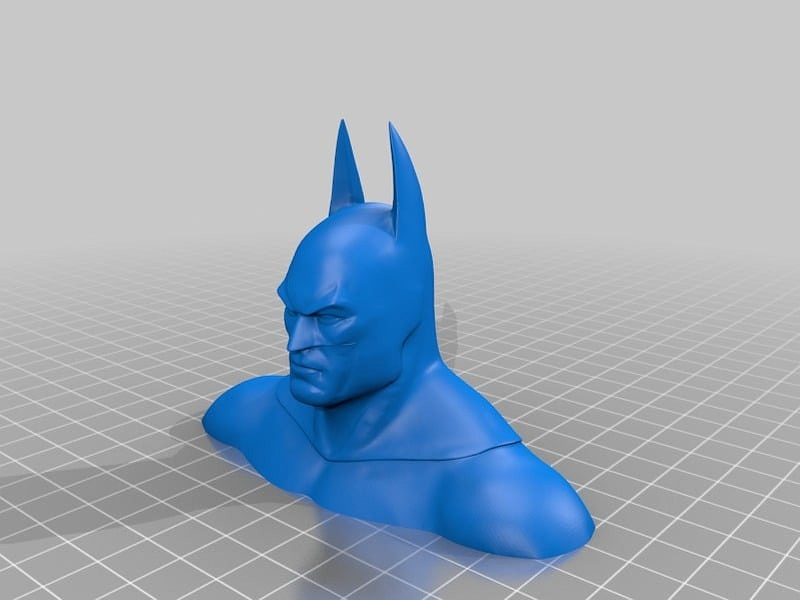 Batman Bust - clean re-build Hi-Res. – 3D Baskı Modeli