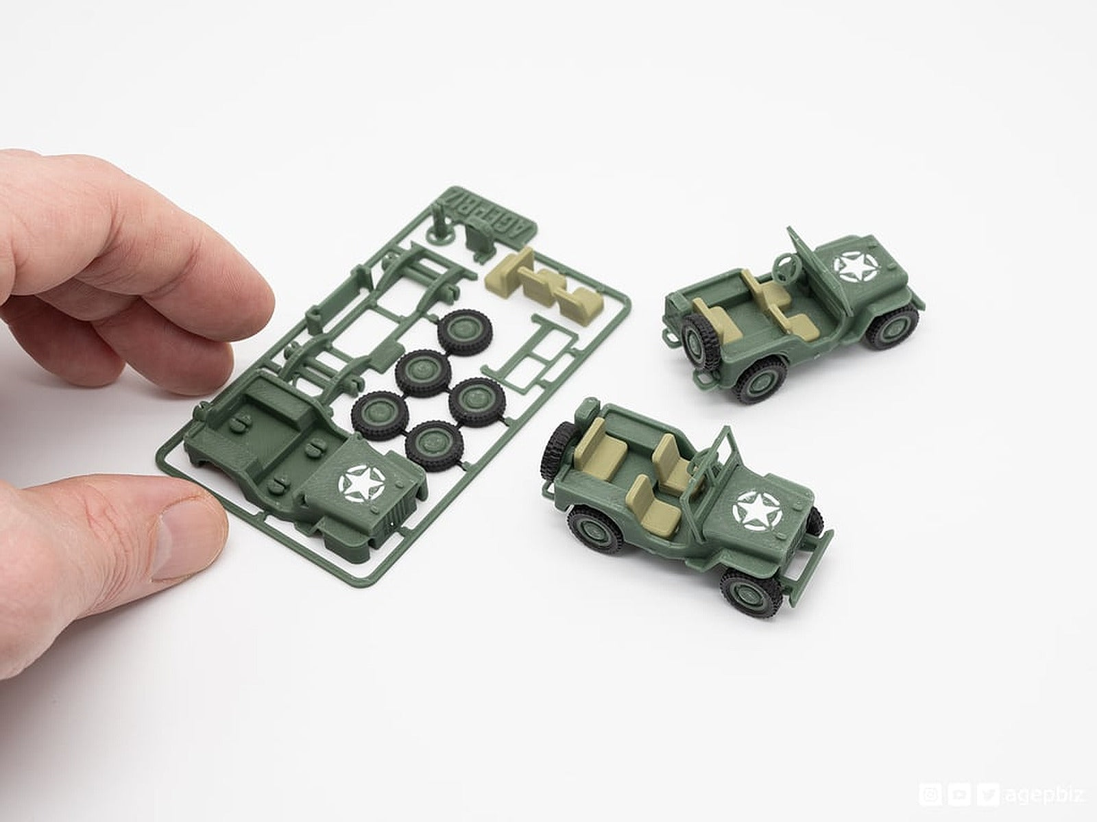Jeep Kit Card – 3D Baskı Modeli