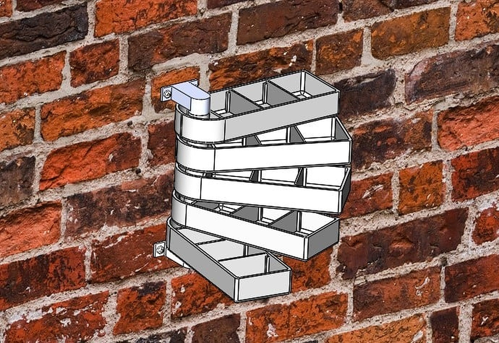 Pivot Shelf - 5 Tier – 3D Baskı Modeli