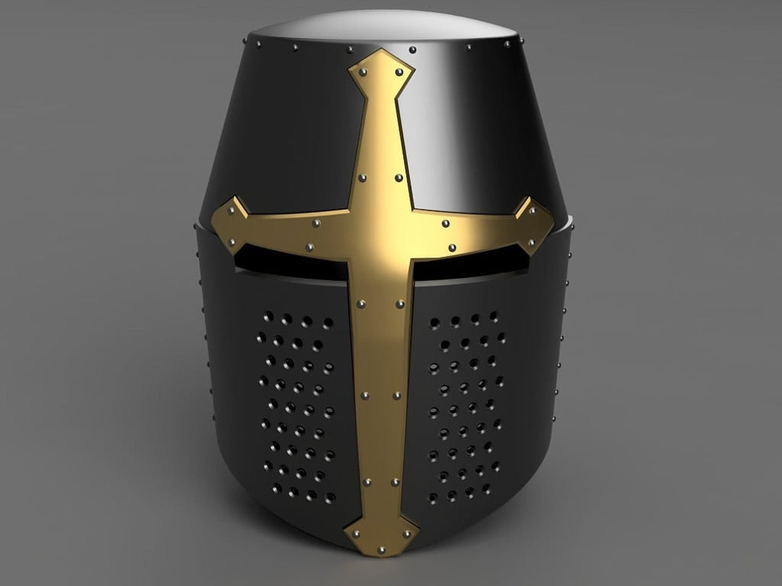 Crusader Helmet – 3D Baskı Modeli