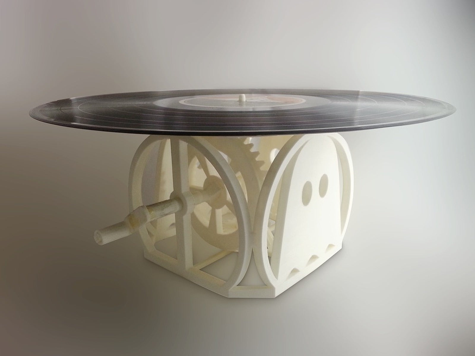 Hand Cranked Vinyl Player – 3D Baskı Modeli