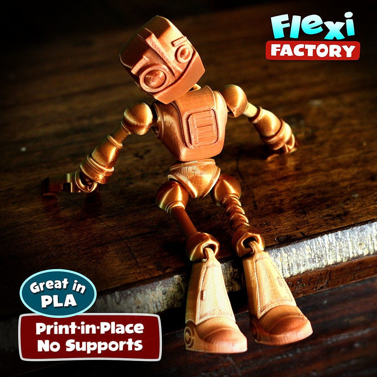 FLEXI PRINT-IN-PLACE FOKOBOT 2.0 ( ROBOT ) – 3D Baskı Modeli