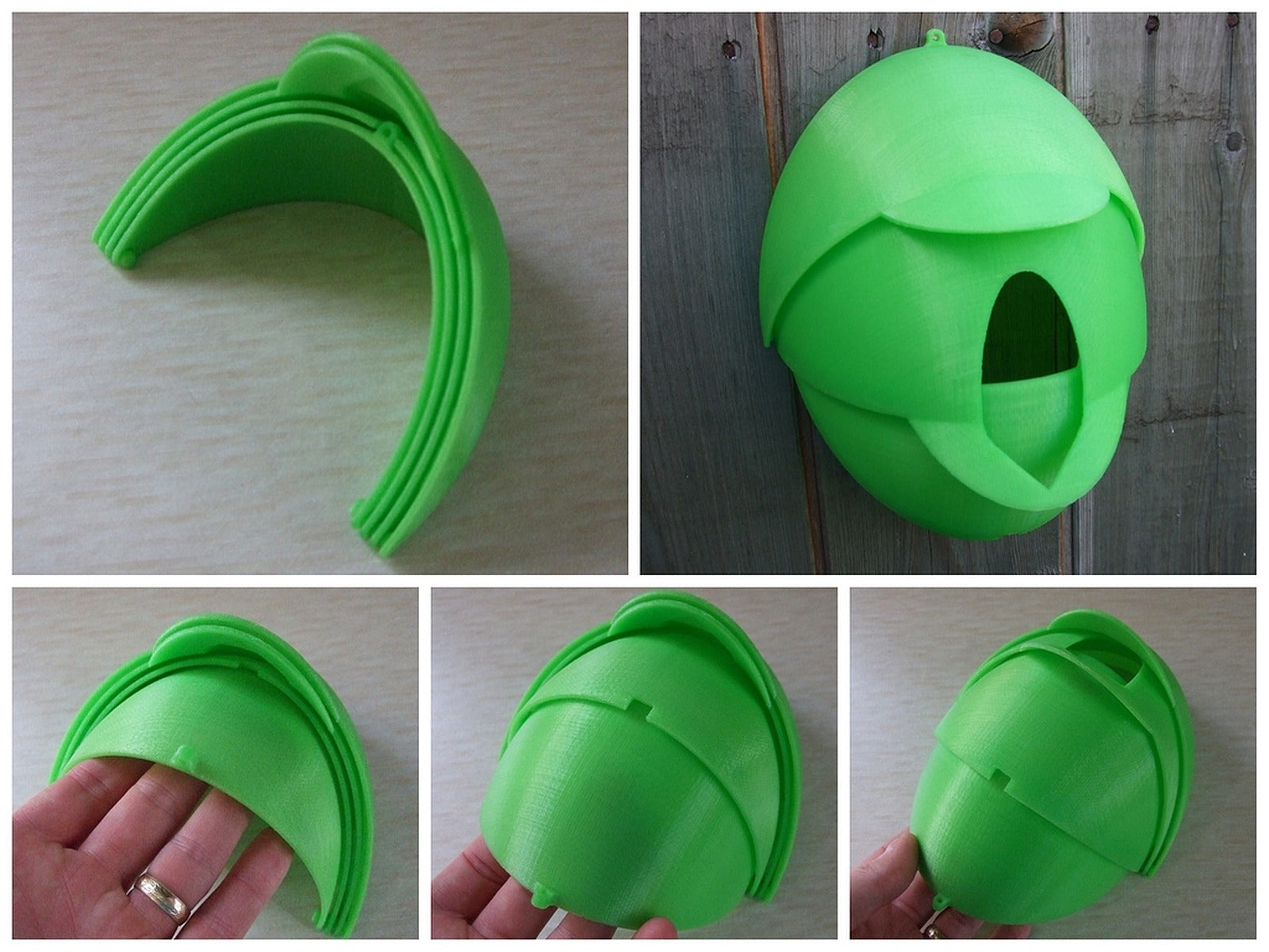 Nested Birdhouse – 3D Baskı Modeli