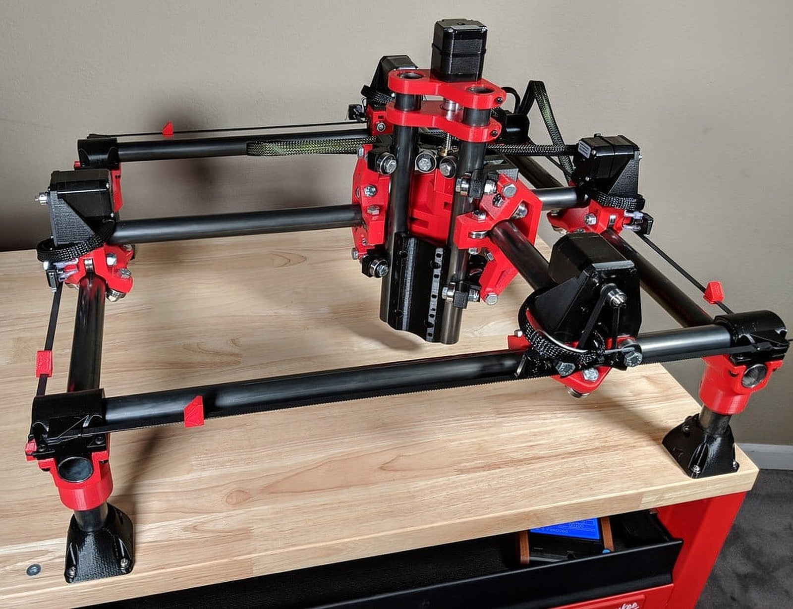 Mostly Printed CNC "MPCNC" BURLY J-25.4mm = 1" OD – 3D Baskı Modeli