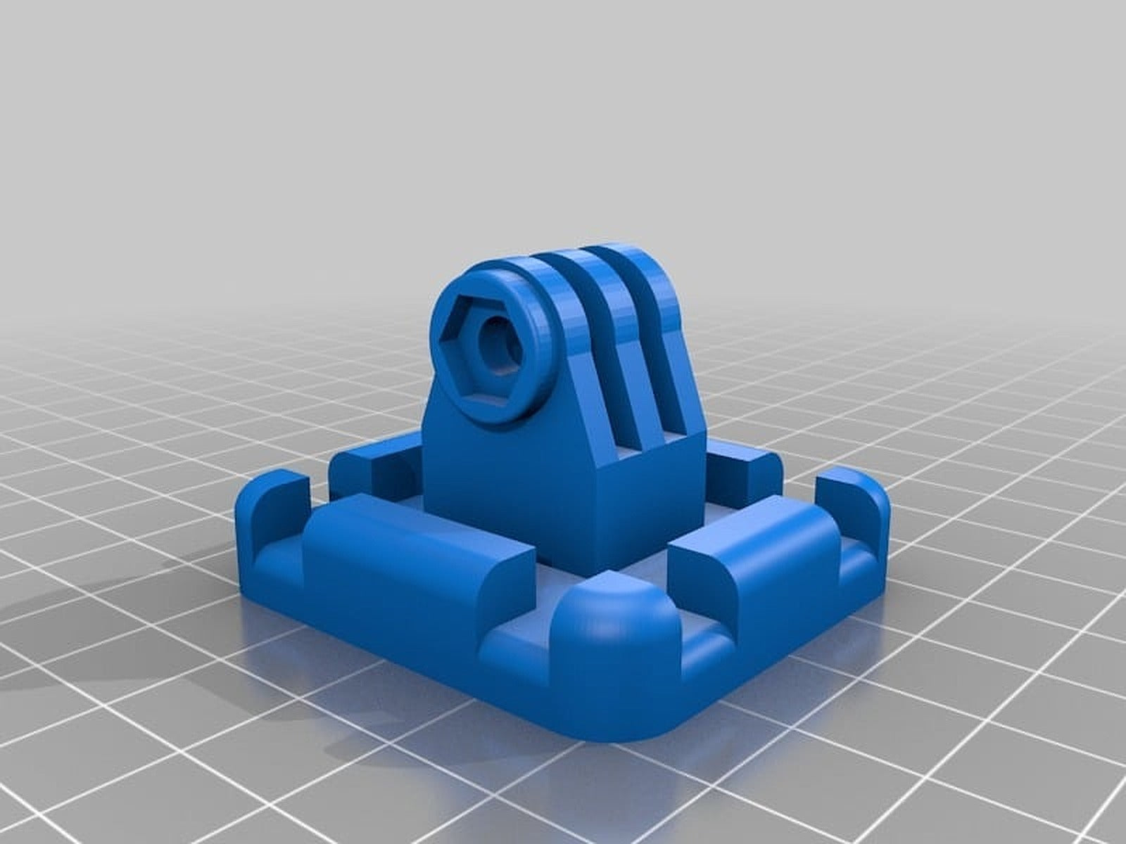 GoPro Zip Tie mount 2 – 3D Baskı Modeli