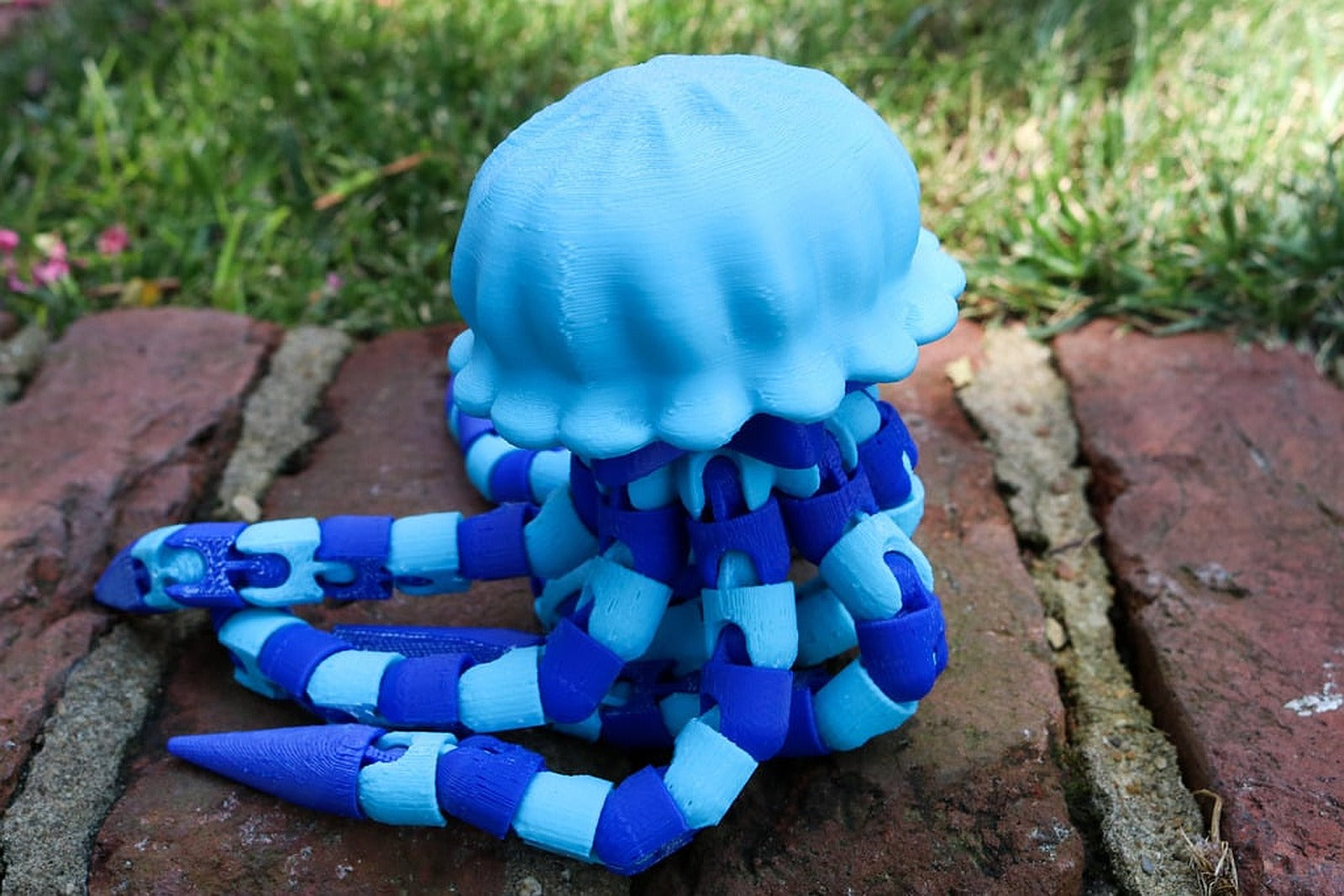 Articulated Jellyfish! Ball-joint articulated octopus Remix! – 3D Baskı Modeli