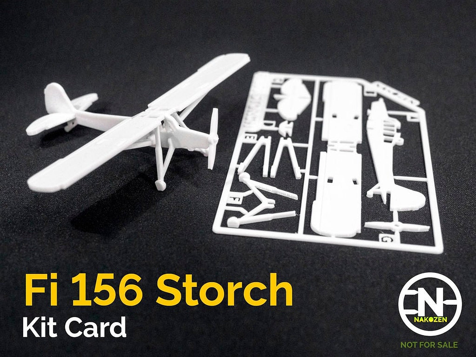 Fi 156 Storch Kit Card – 3D Baskı Modeli