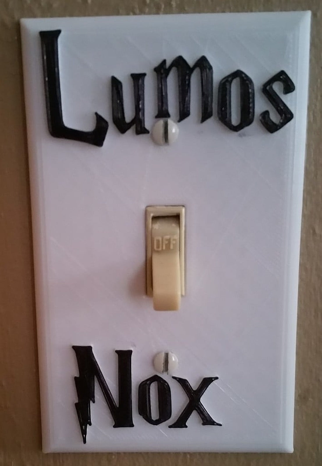Harry Potter Light Switch – 3D Baskı Modeli