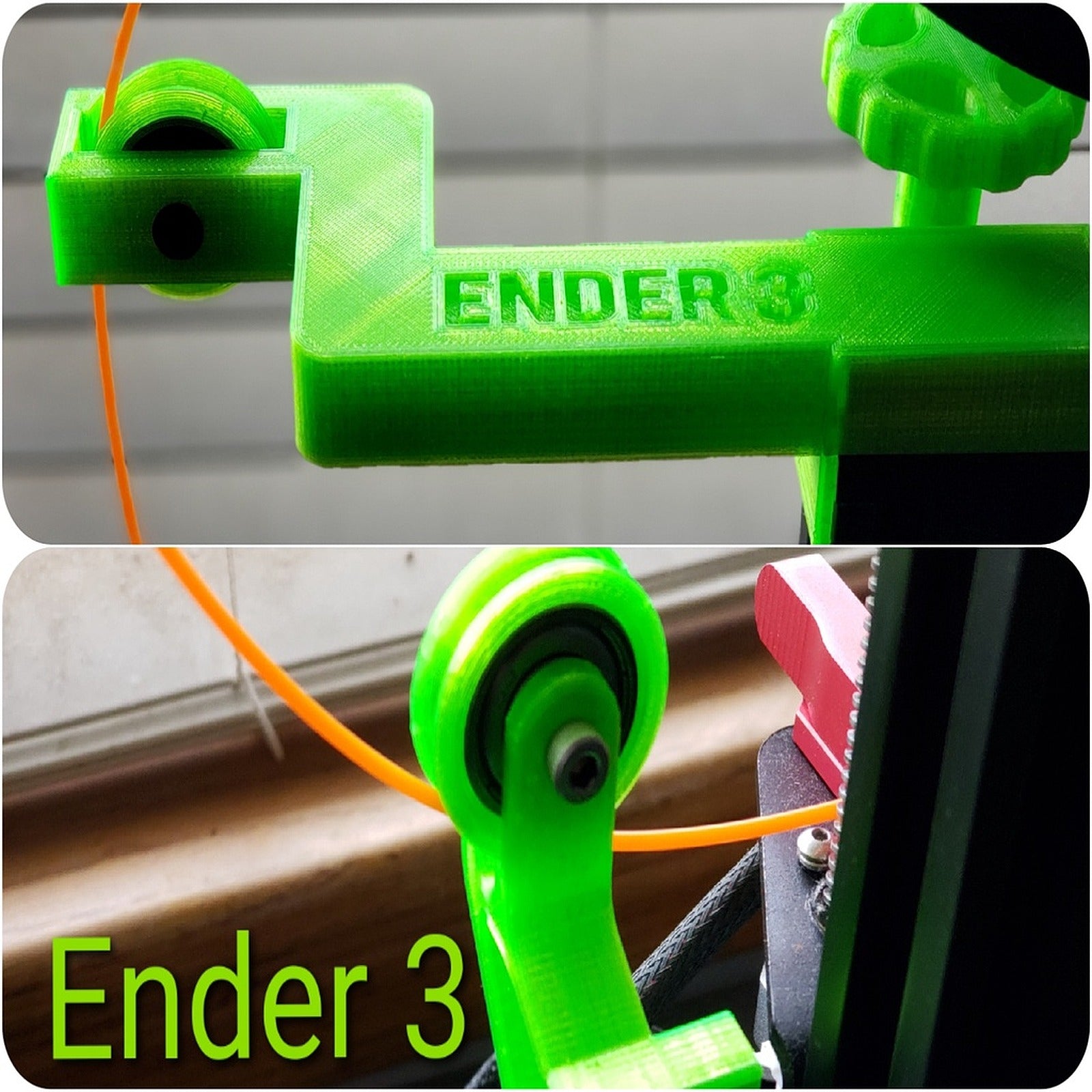 Ender 3 filament guides – 3D Baskı Modeli