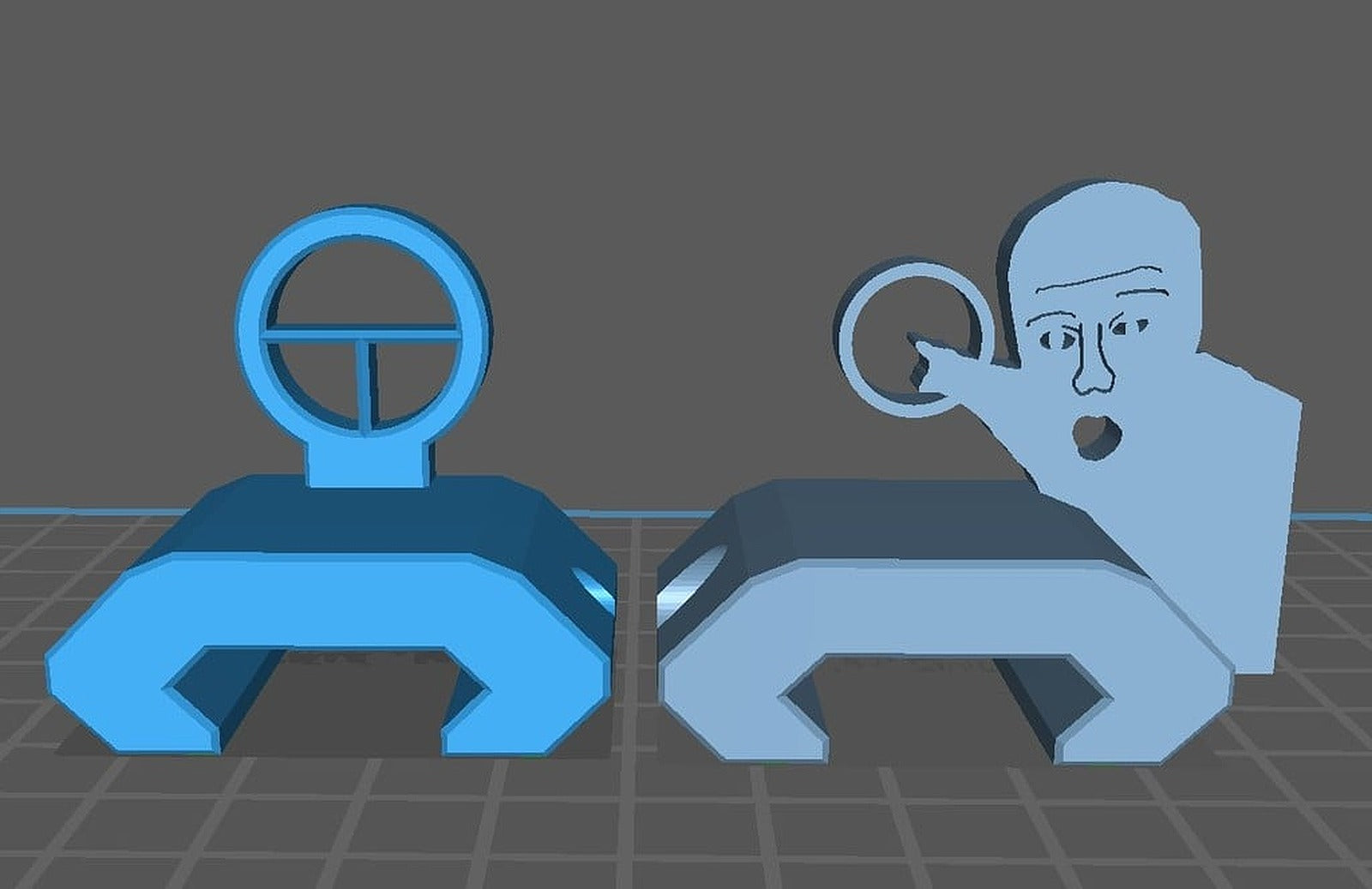 Wojak Sight Pic Rail Edition – 3D Baskı Modeli