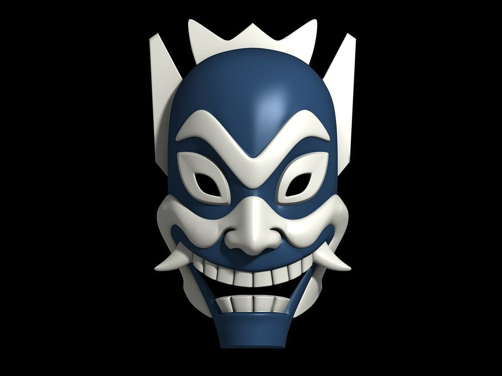 Blue Spirit Mask - Avatar: The Last Airbender – 3D Baskı Modeli